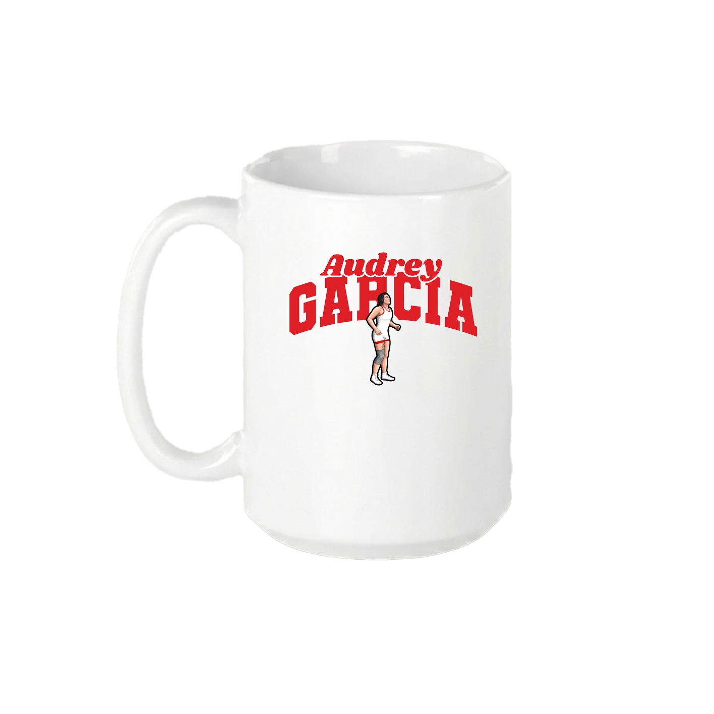 15oz Coffee Mug — Signature Arch in White