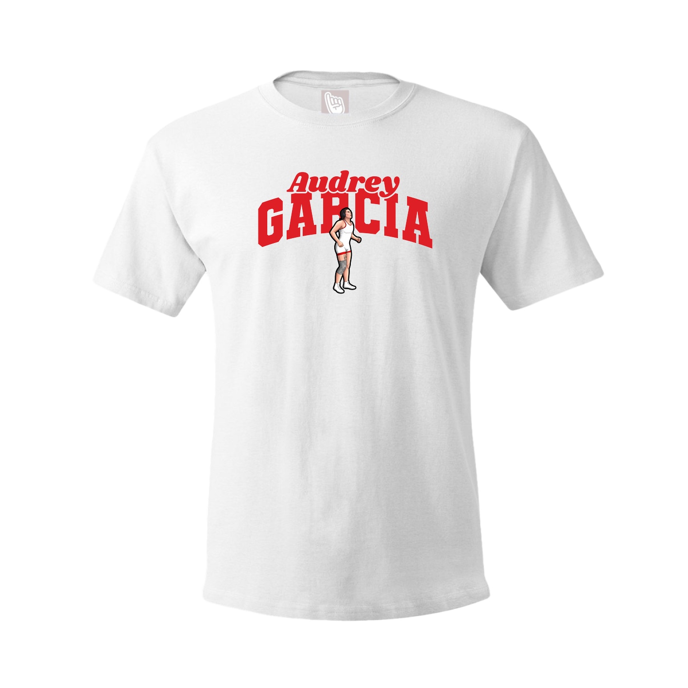 Youth Tee — Signature Arch in White