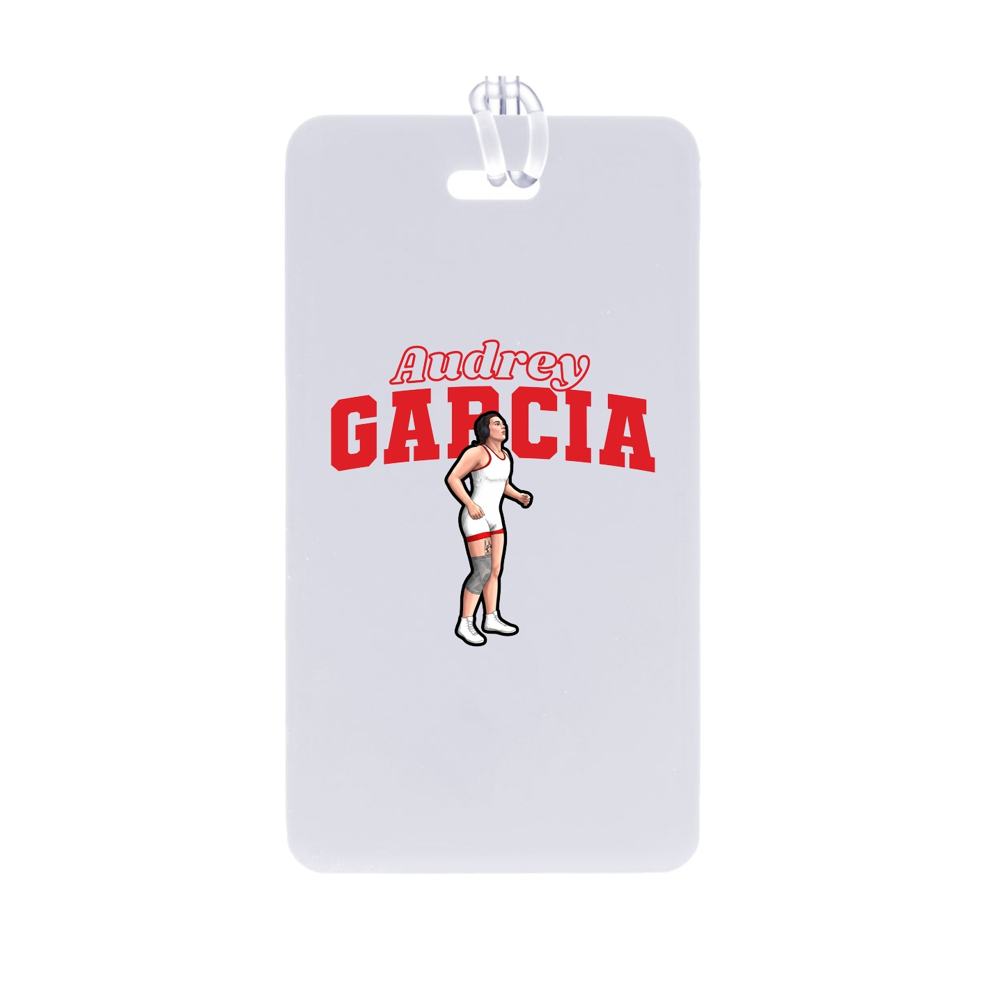 Bag Tag — Name Arch in Classic