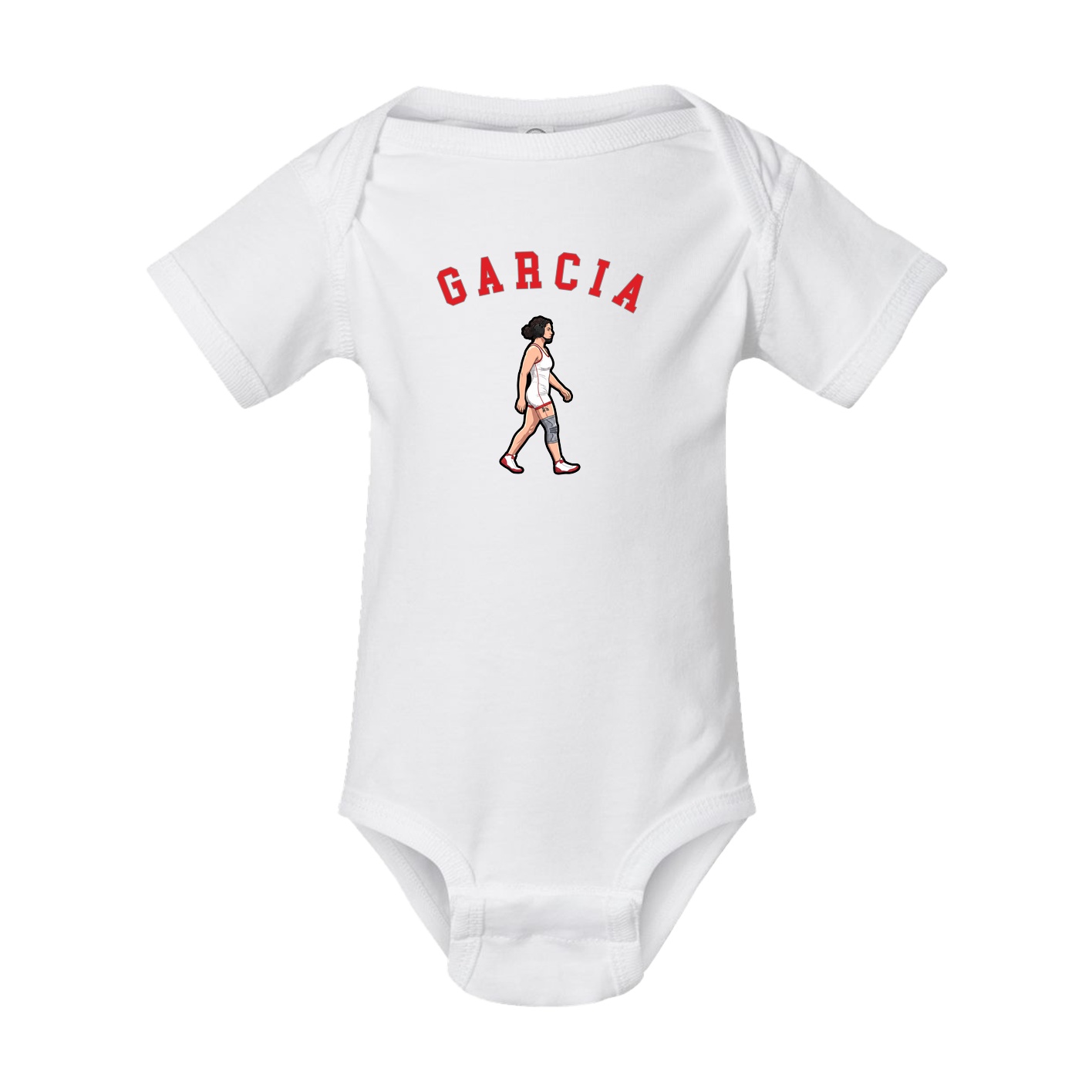 Baby Onesie — Shirsey Arch in White