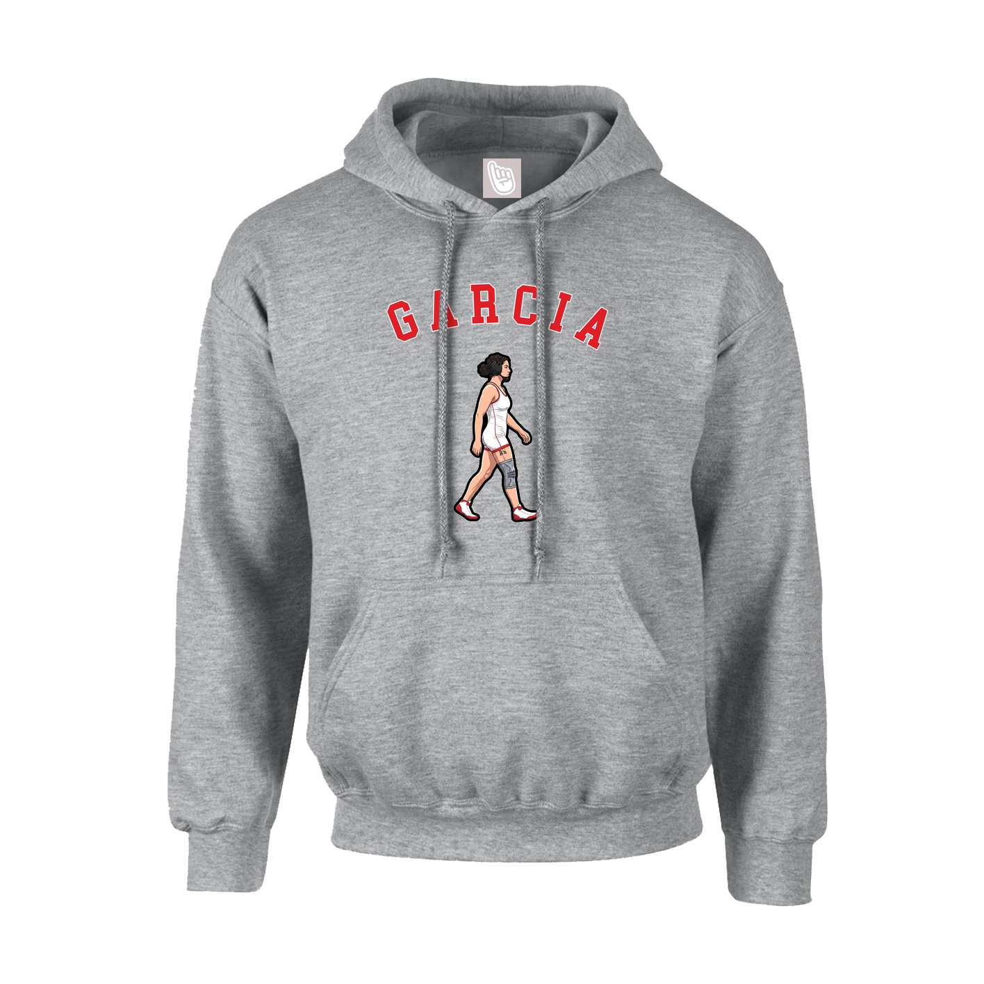 Youth Hoodie — Shirsey Arch in Grey