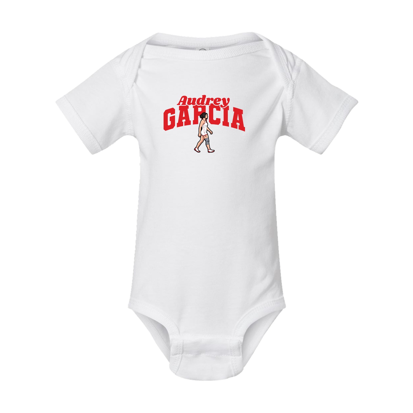 Baby Onesie — Signature Arch in White