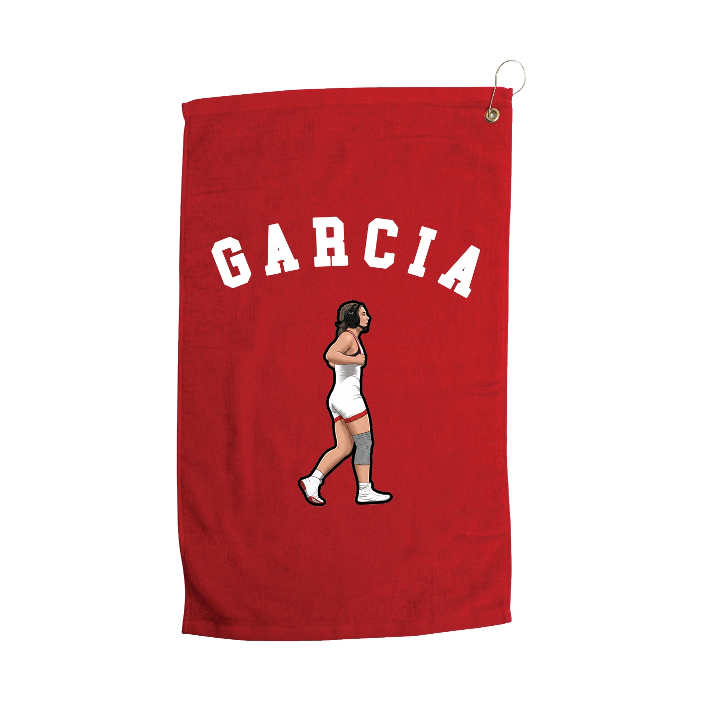 Golf Towel — Shirsey Arch in Red