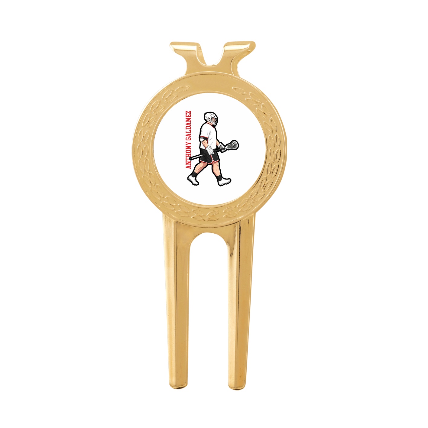 Divot Tool with Ball Marker — Name Vertical in Classic