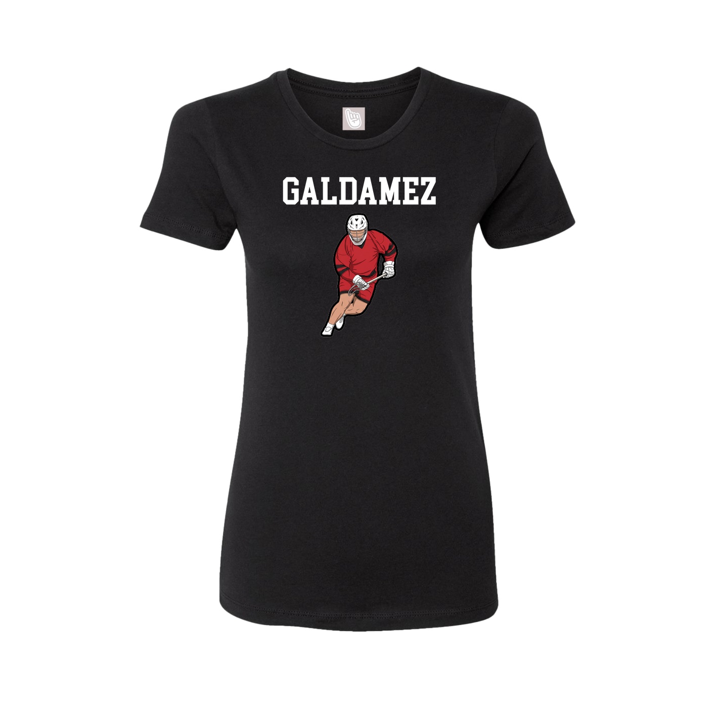 Fitted Women's Tee — Shirsey in Black
