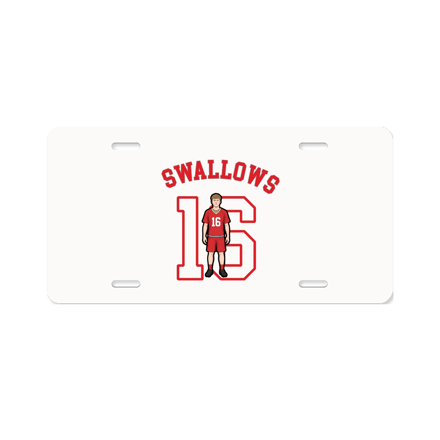 License Plate — Shirsey Arch in Classic