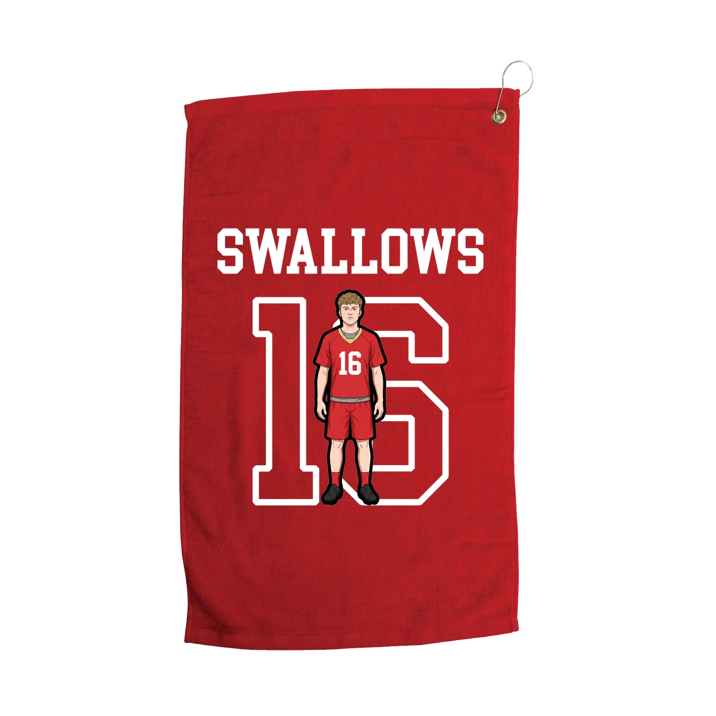 Golf Towel — Shirsey in Red