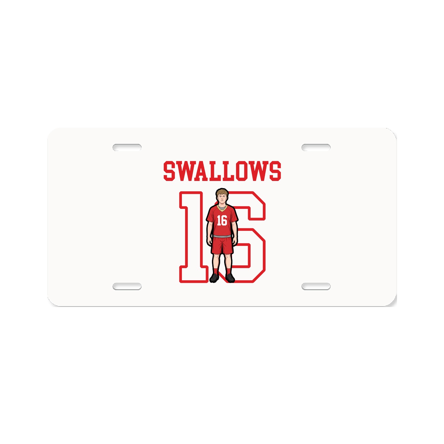 License Plate — Shirsey in Classic