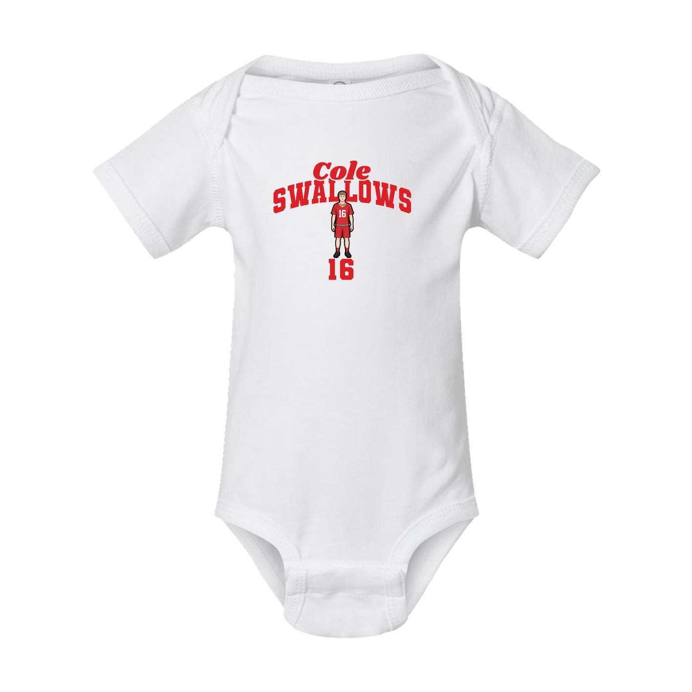 Baby Onesie — Signature Arch in White