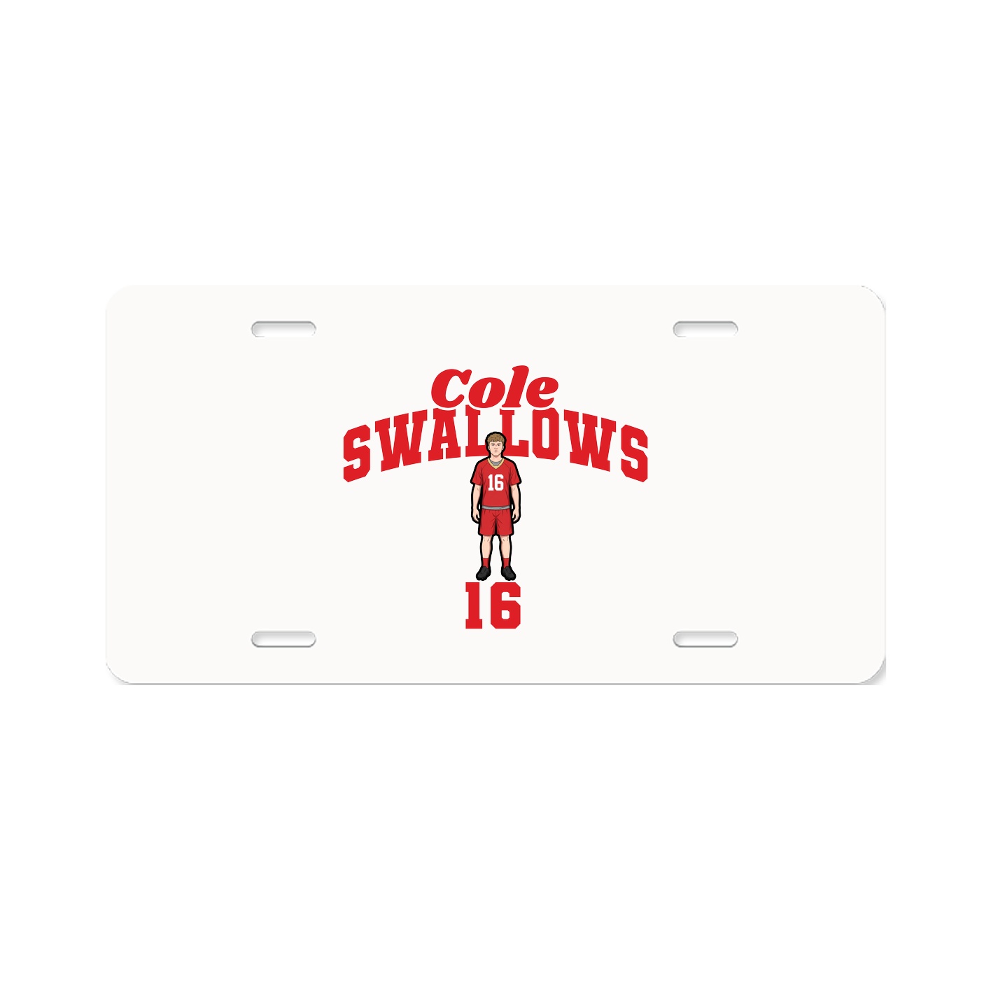 License Plate — Signature Arch in Classic