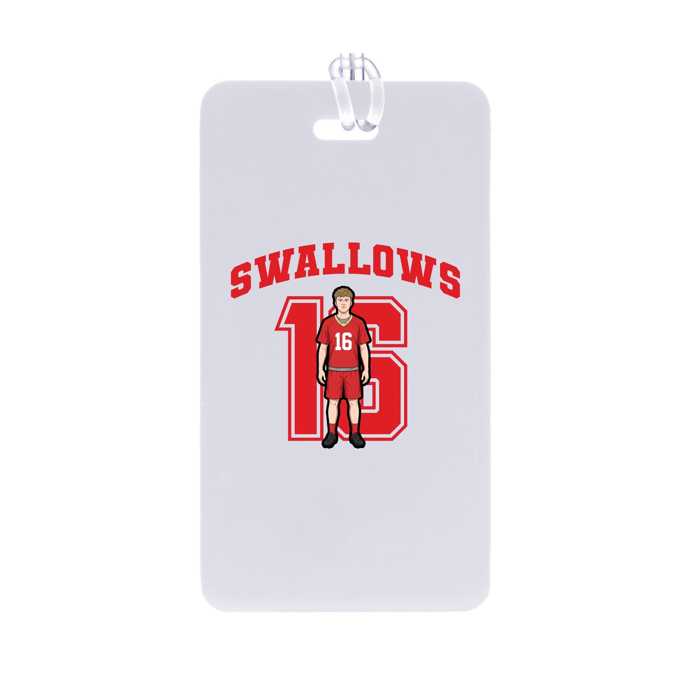 Bag Tag — Number in Classic