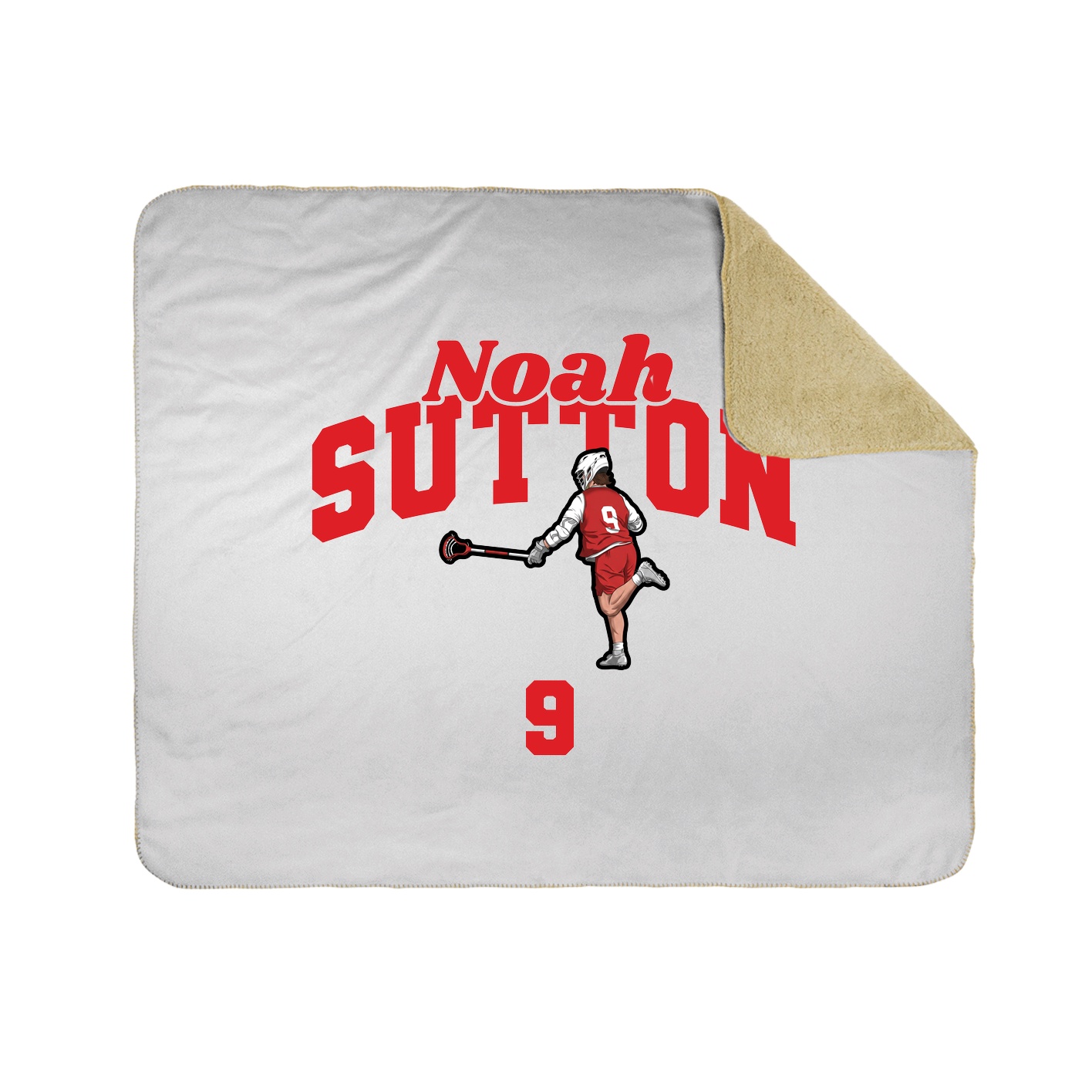 Throw Blanket — Signature Arch in White
