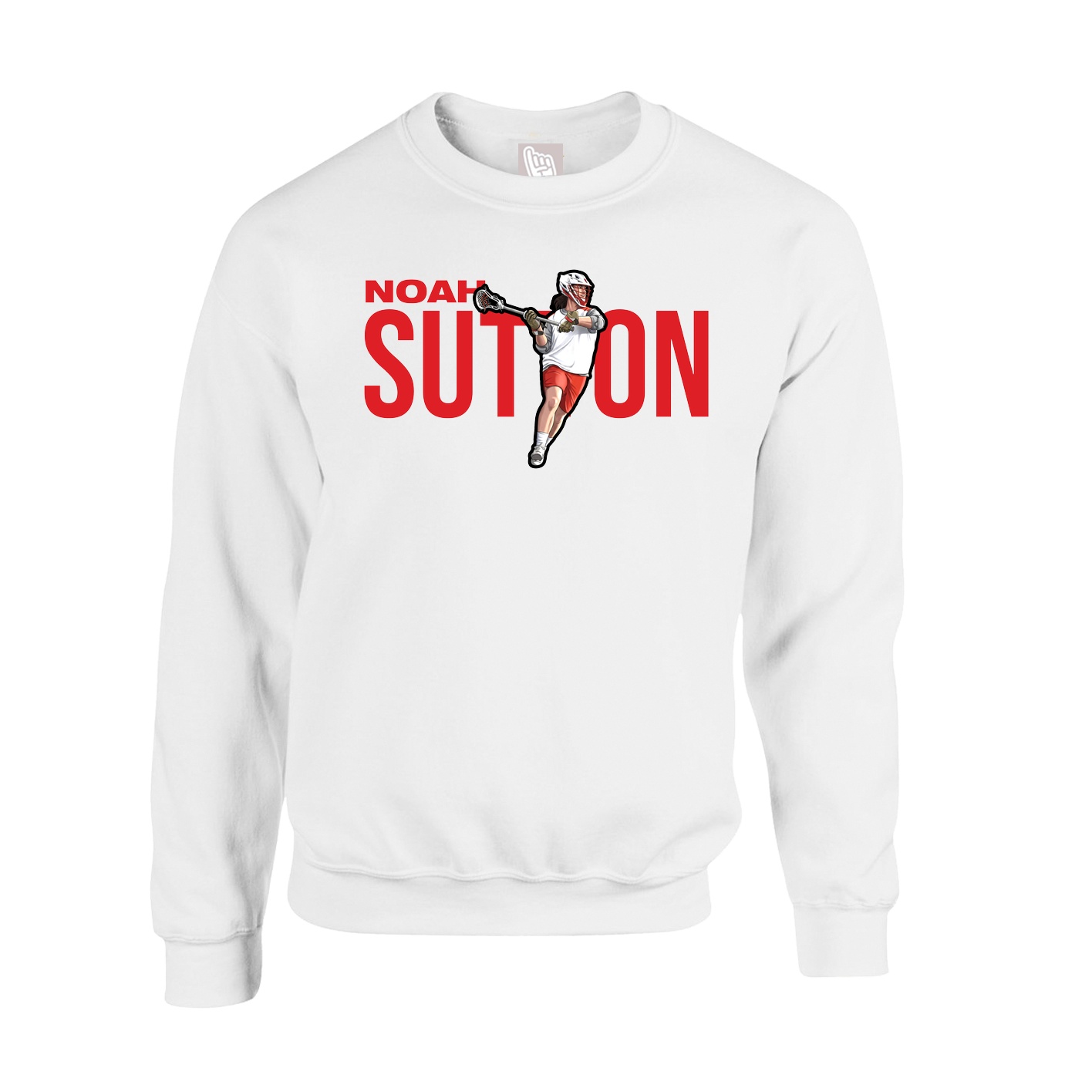 Fleece Crew — Player Name in White