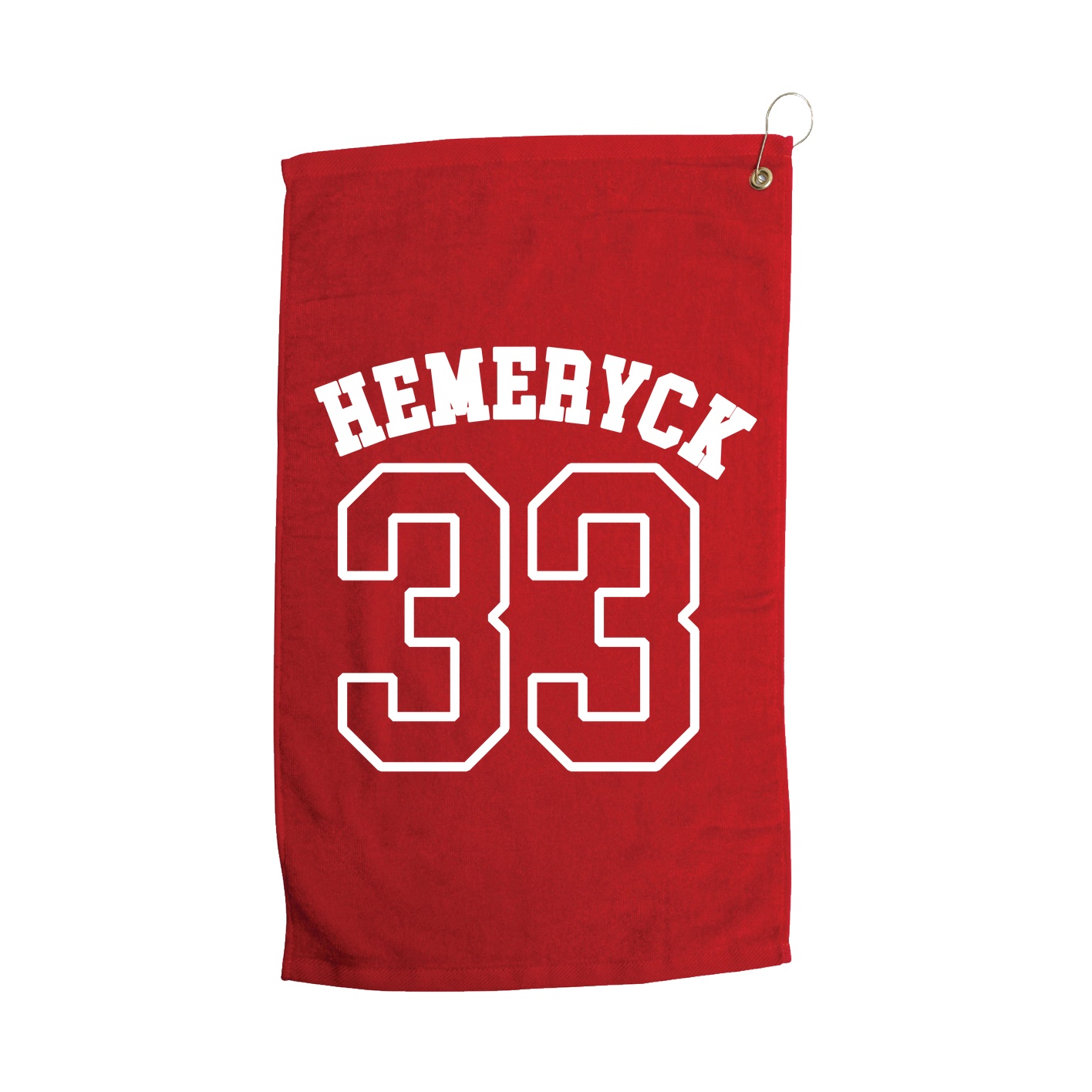 Golf Towel — Shirsey Arch in Red