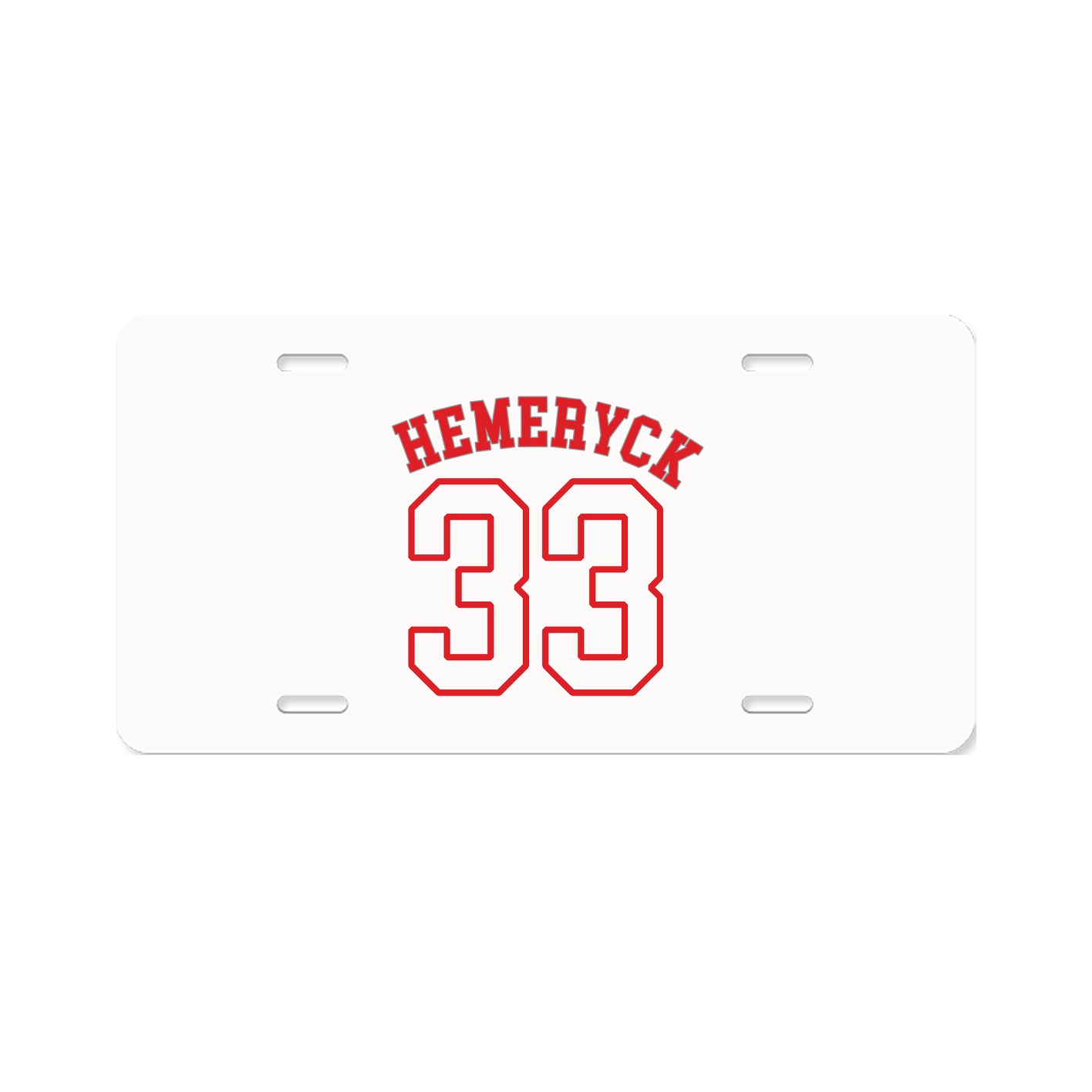 License Plate — Shirsey Arch in Classic