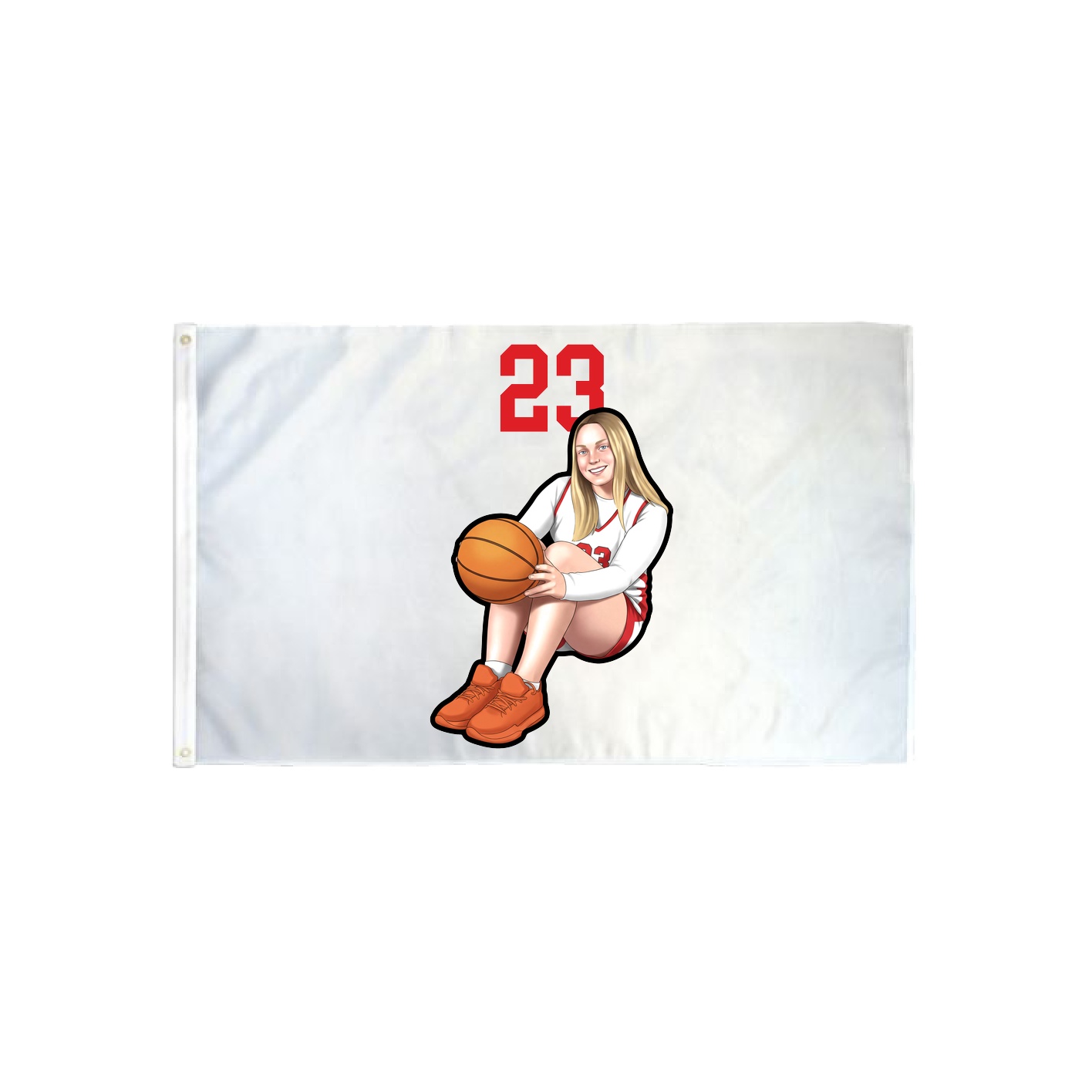 3x5 Flag — Number Top in Classic