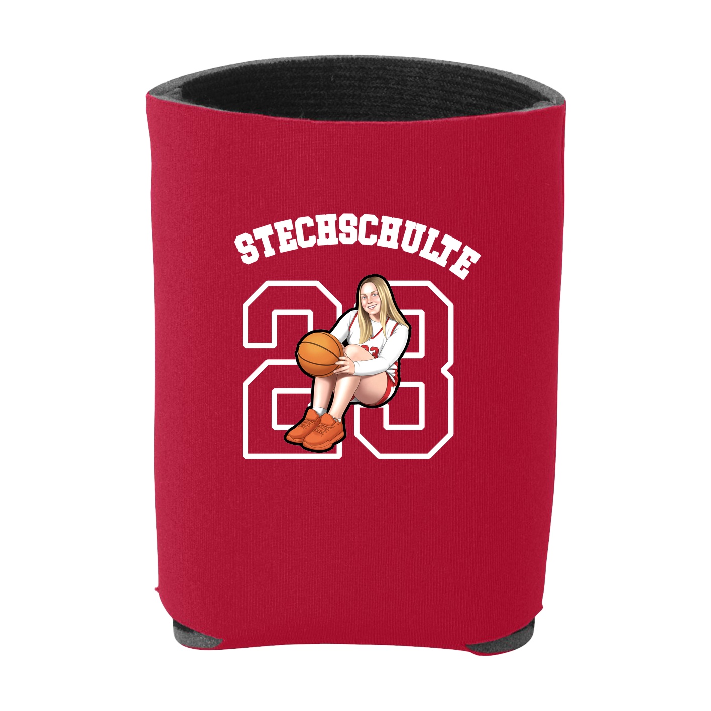 Can Holder — Shirsey Arch in Red