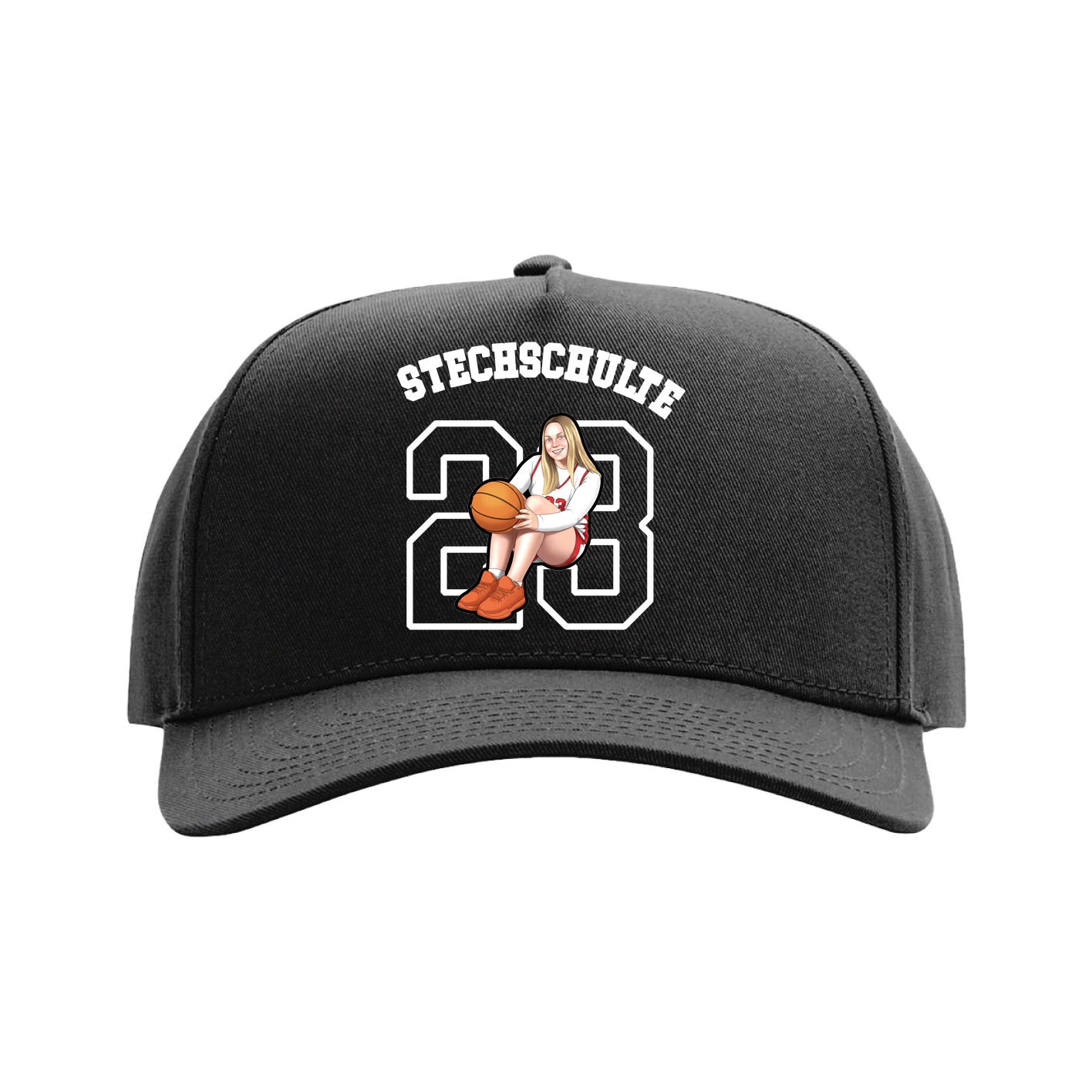 Full Fabric Five-Panel Champ Cap