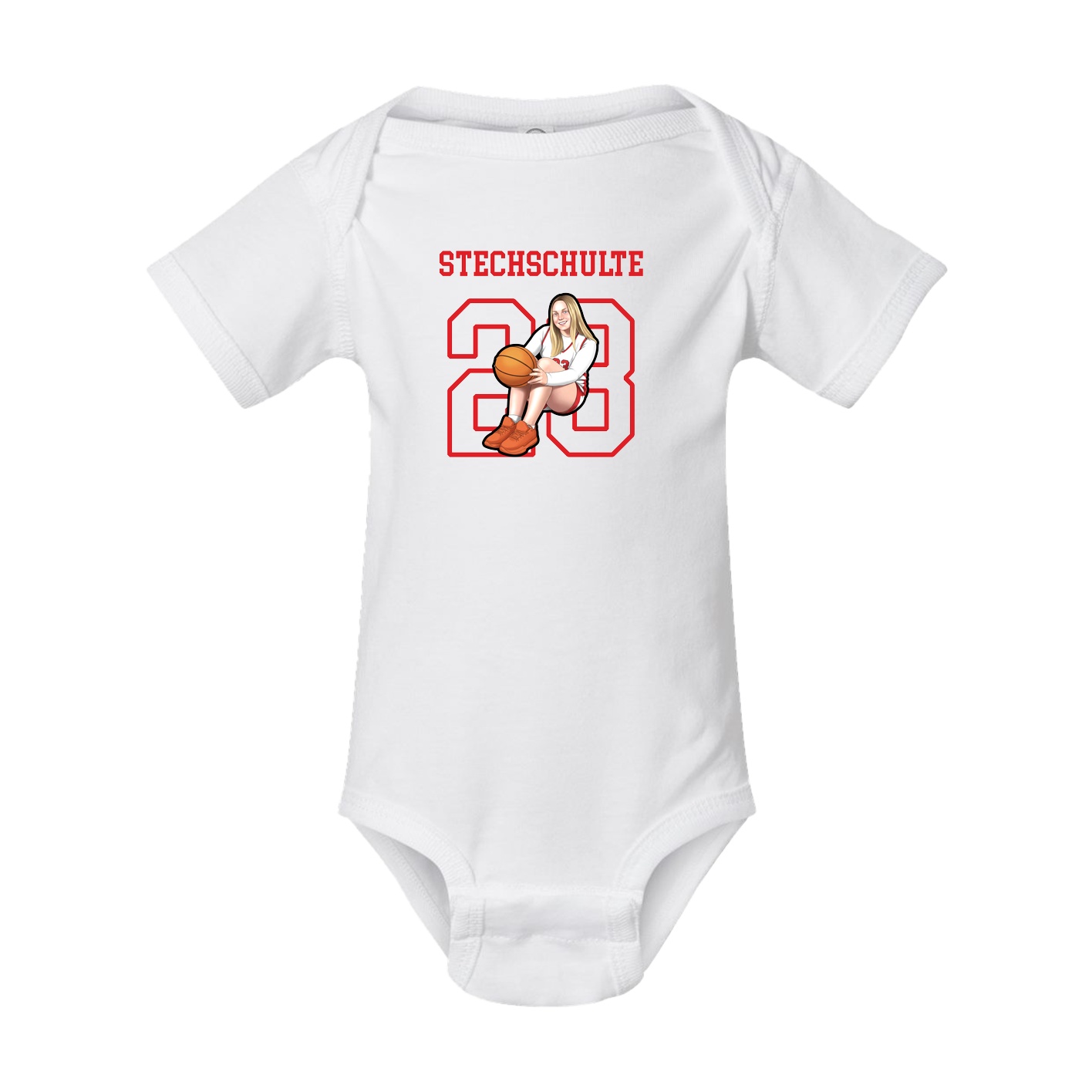 Baby Onesie — Shirsey in White