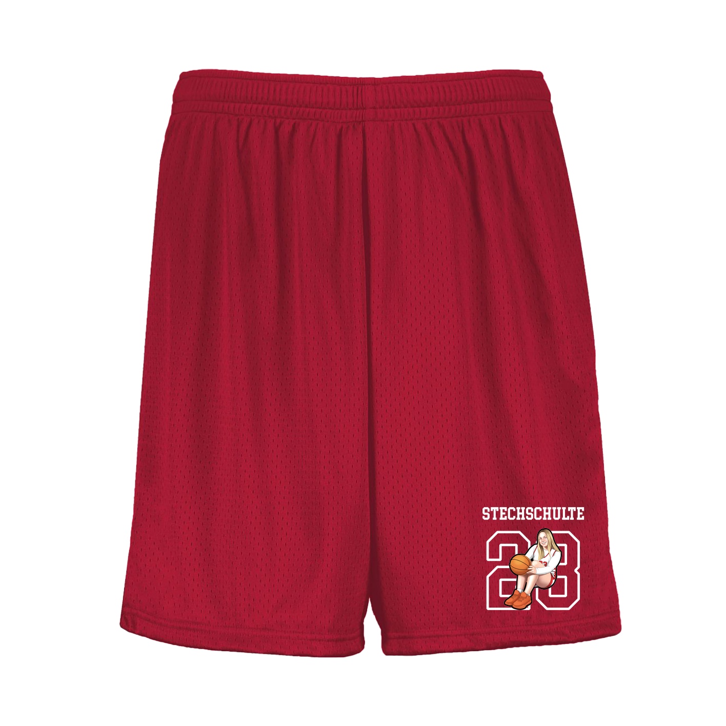 Shorts — Shirsey in Red