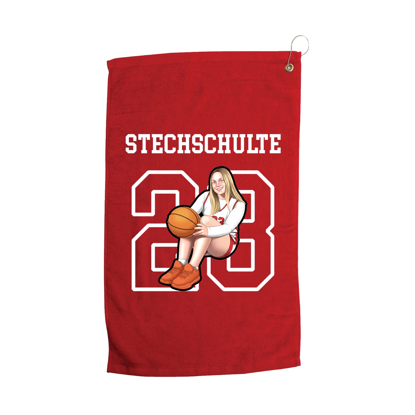 Golf Towel — Shirsey in Red