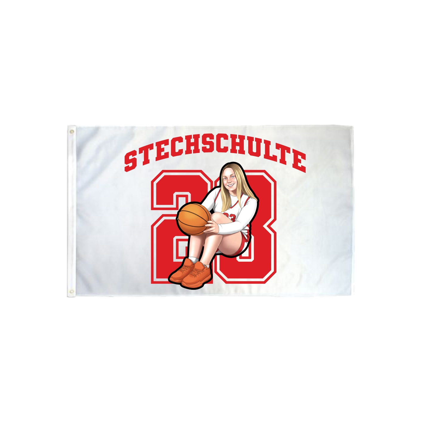 3x5 Flag — Number in Classic
