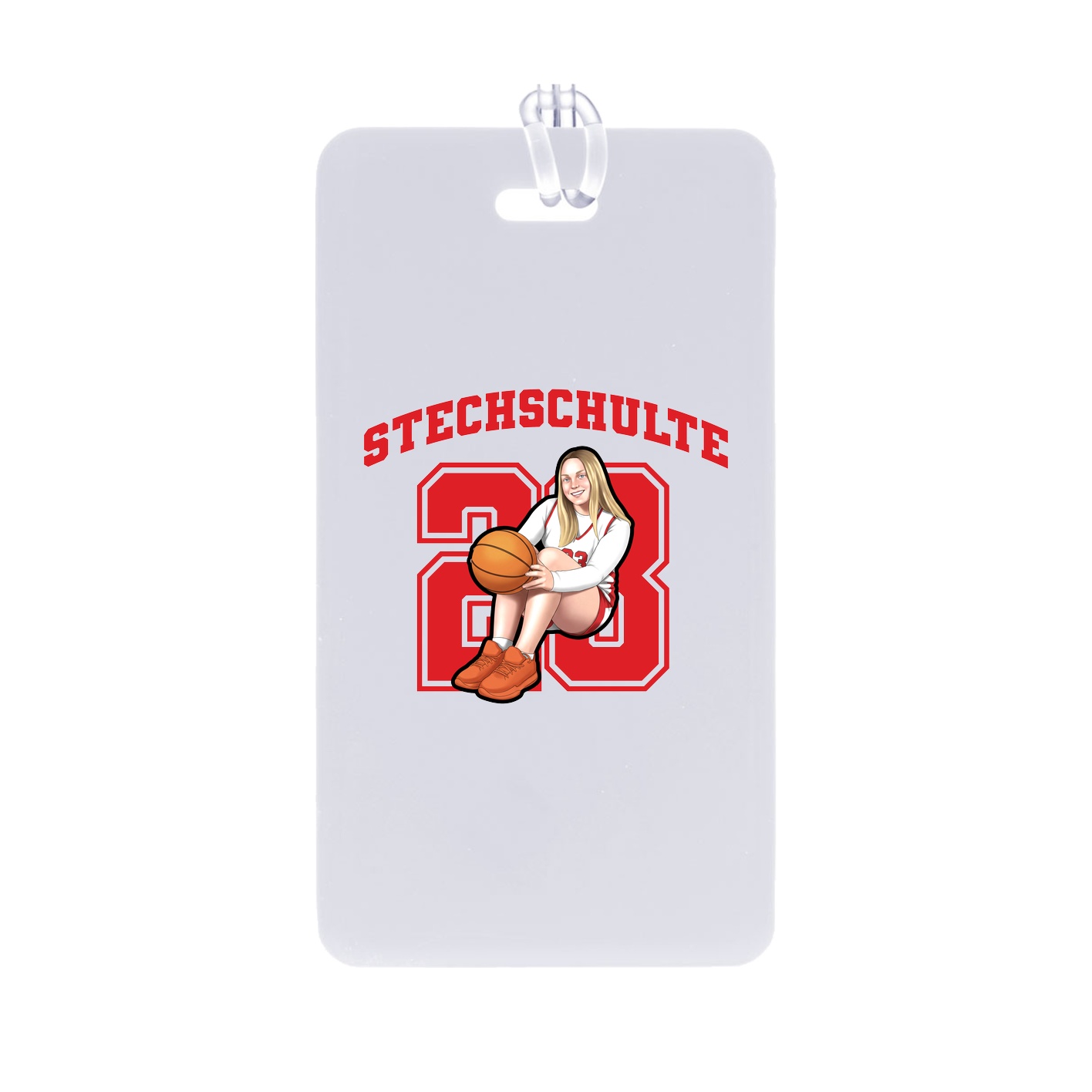 Bag Tag — Number in Classic