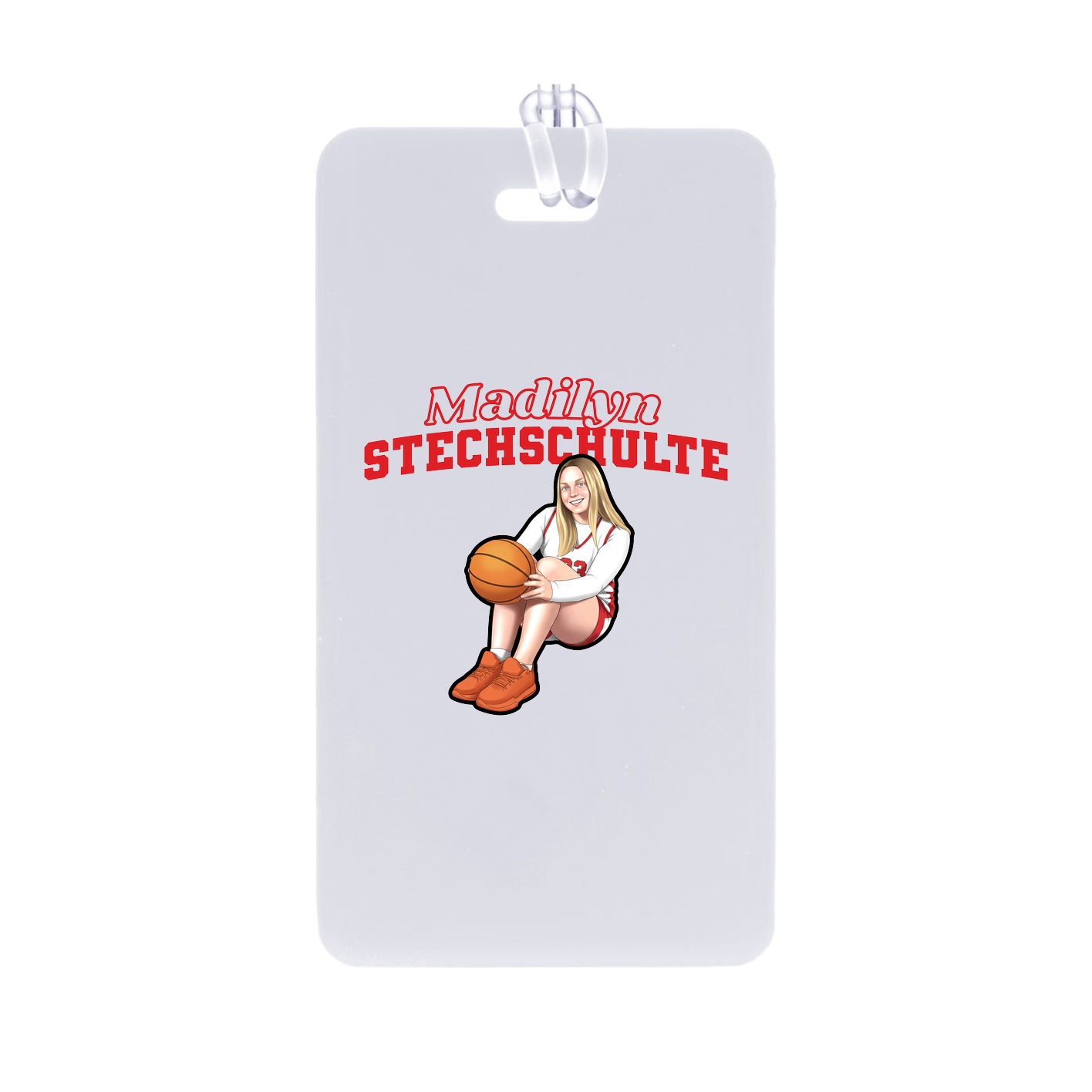 Bag Tag — Name Arch in Classic