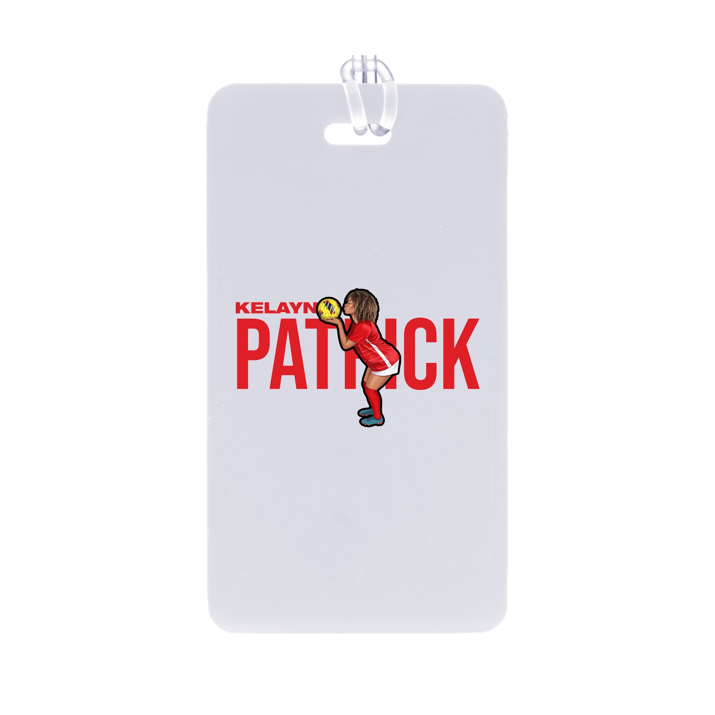 Bag Tag — Player Name in Classic