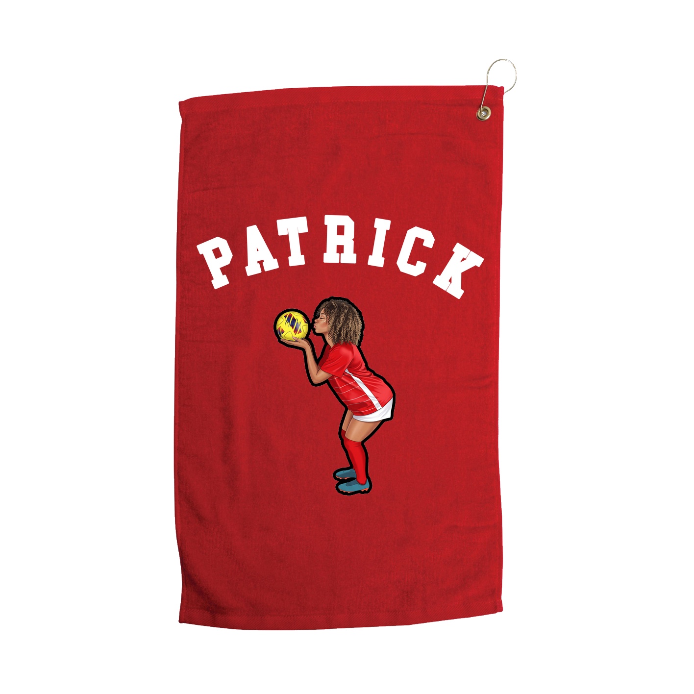 Golf Towel — Shirsey Arch in Red