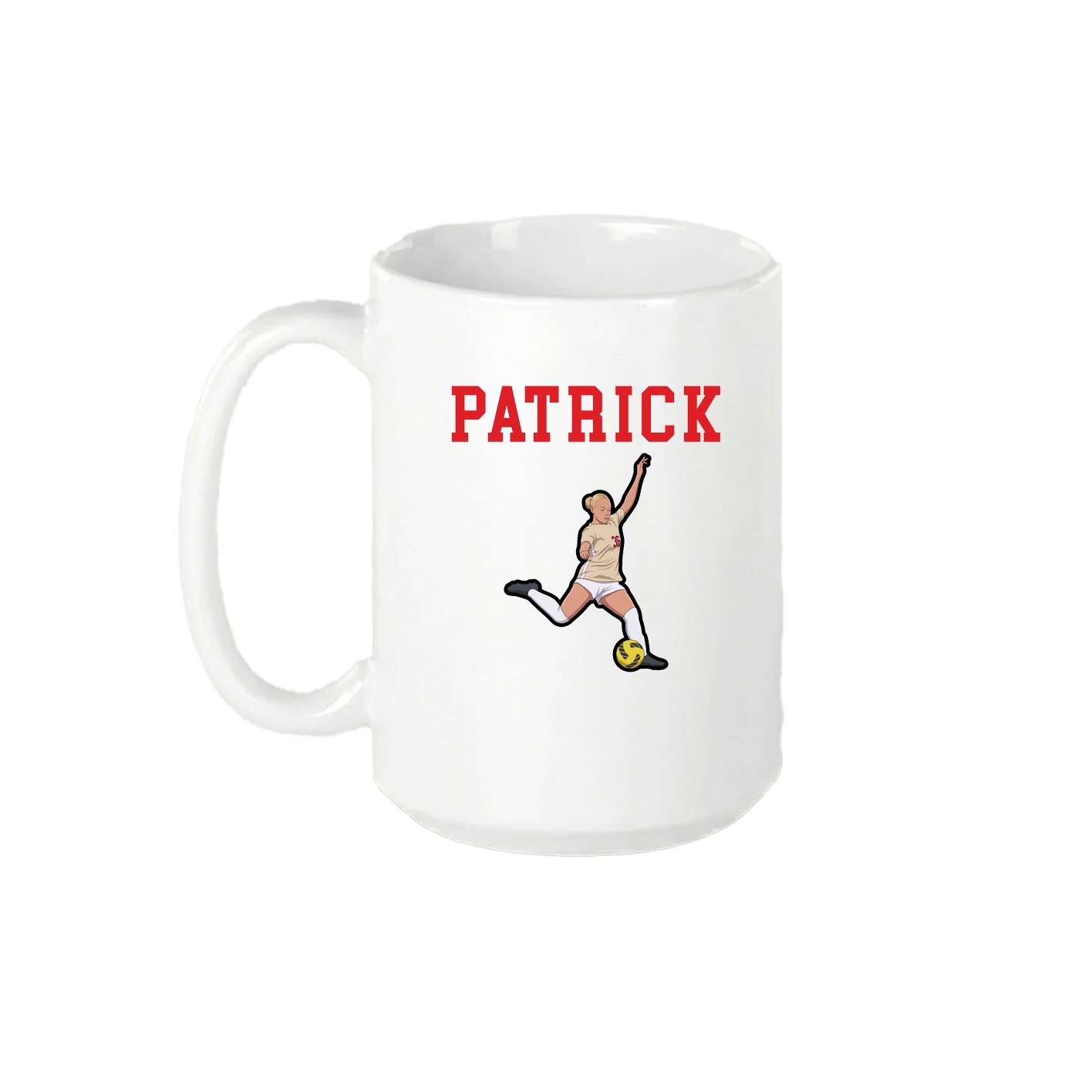 15oz Coffee Mug — Shirsey in White