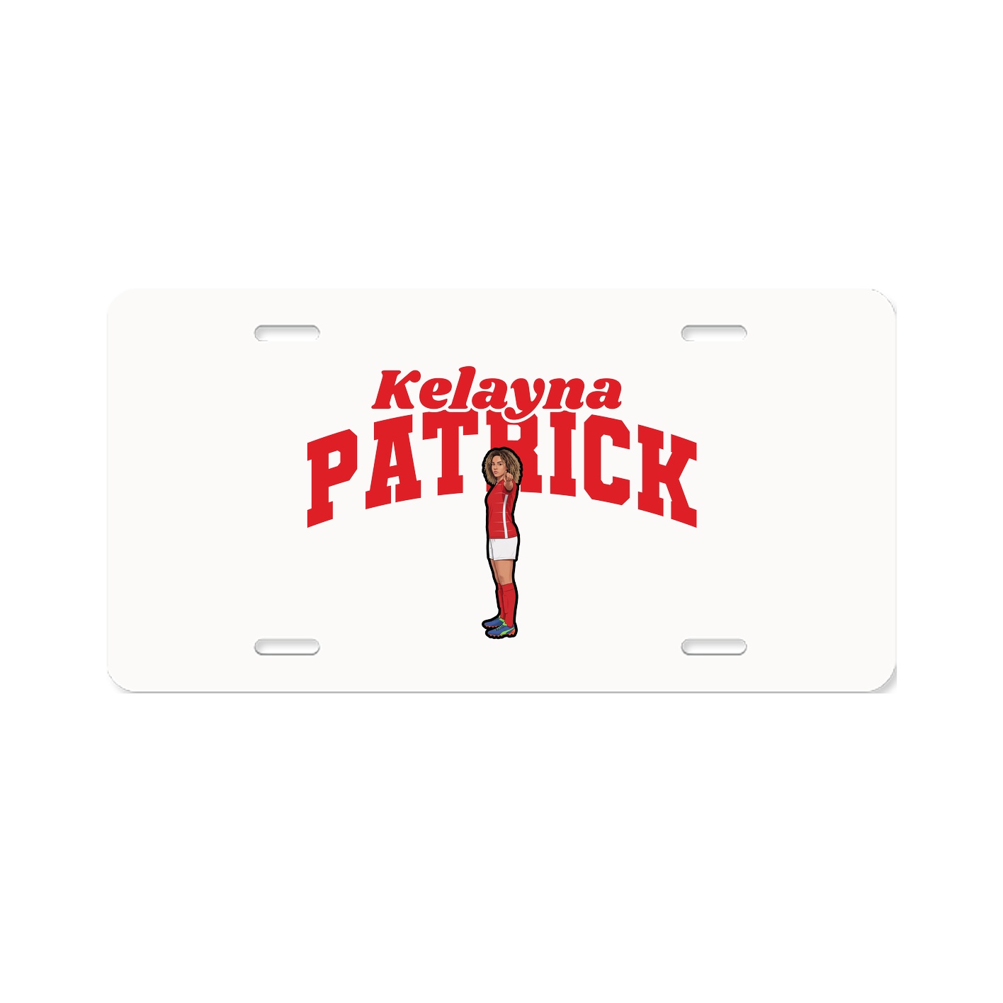 License Plate — Signature Arch in Classic