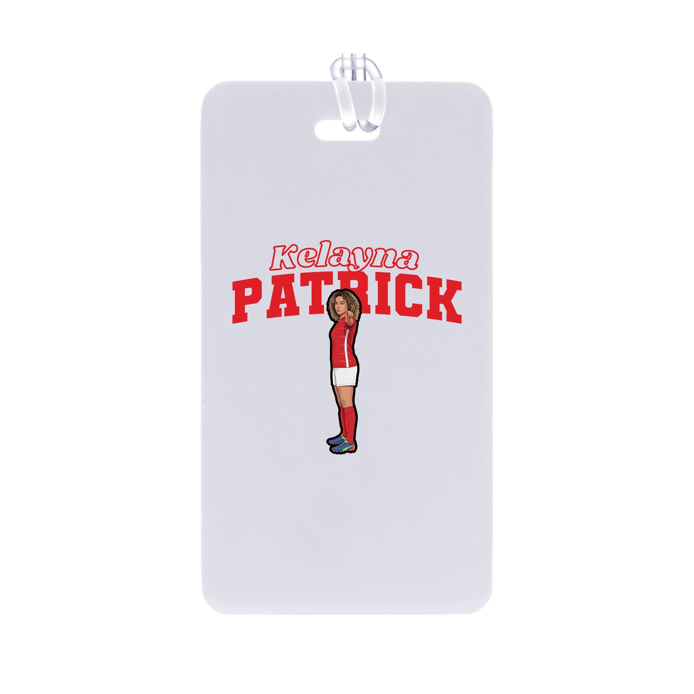 Bag Tag — Name Arch in Classic