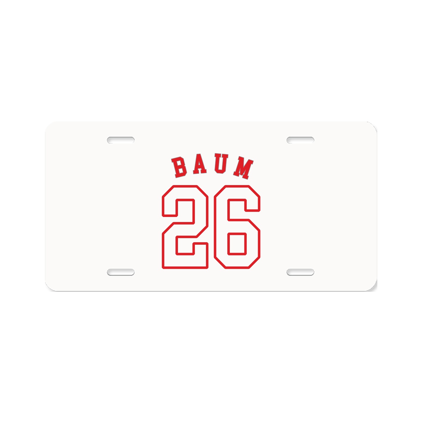 License Plate — Shirsey Arch in Classic