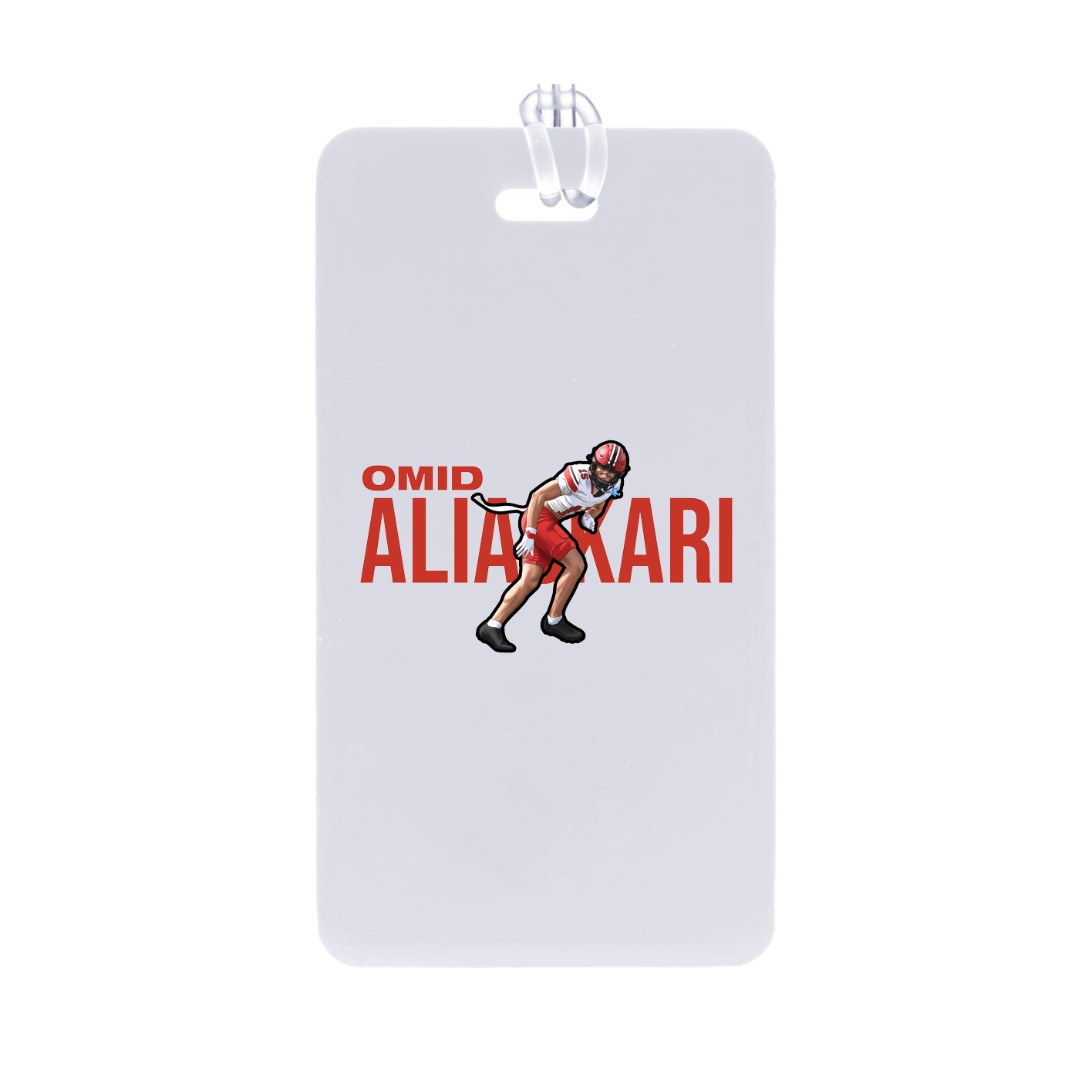 Bag Tag — Player Name in Classic