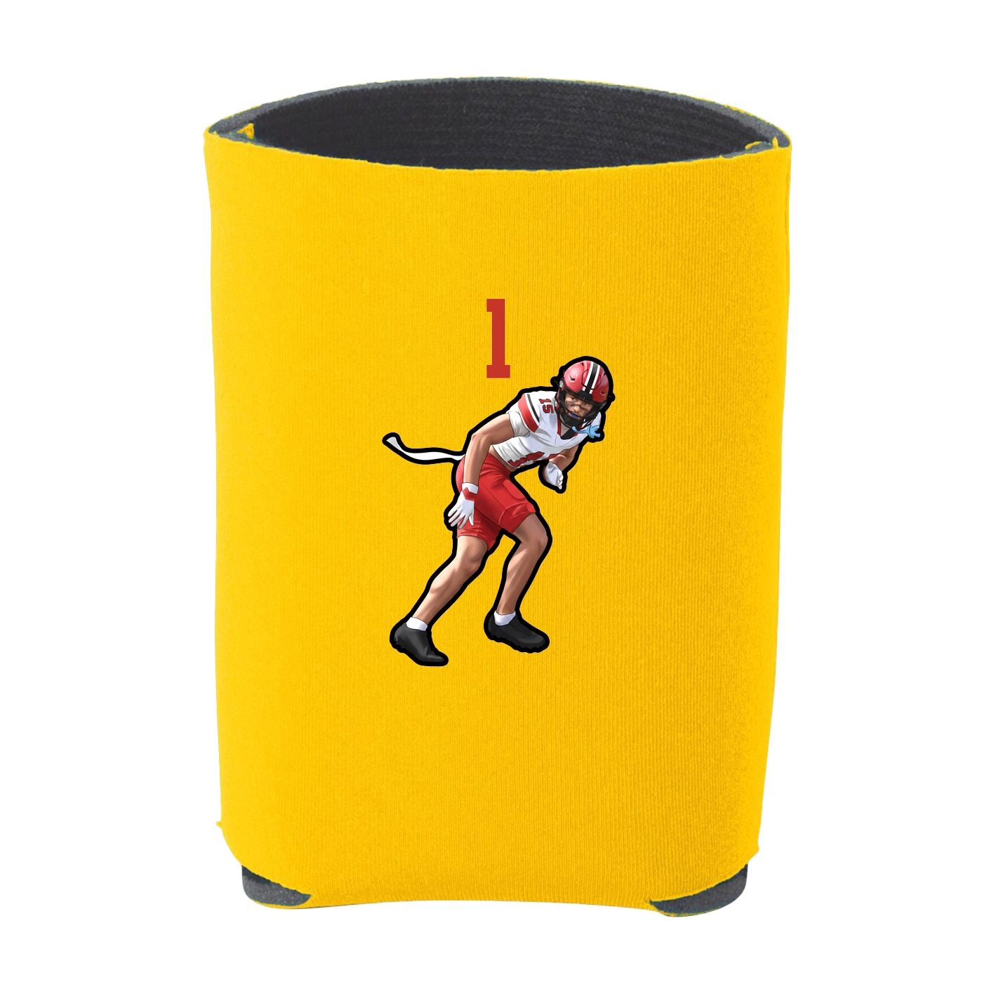 Can Holder — Number Top in Yellow
