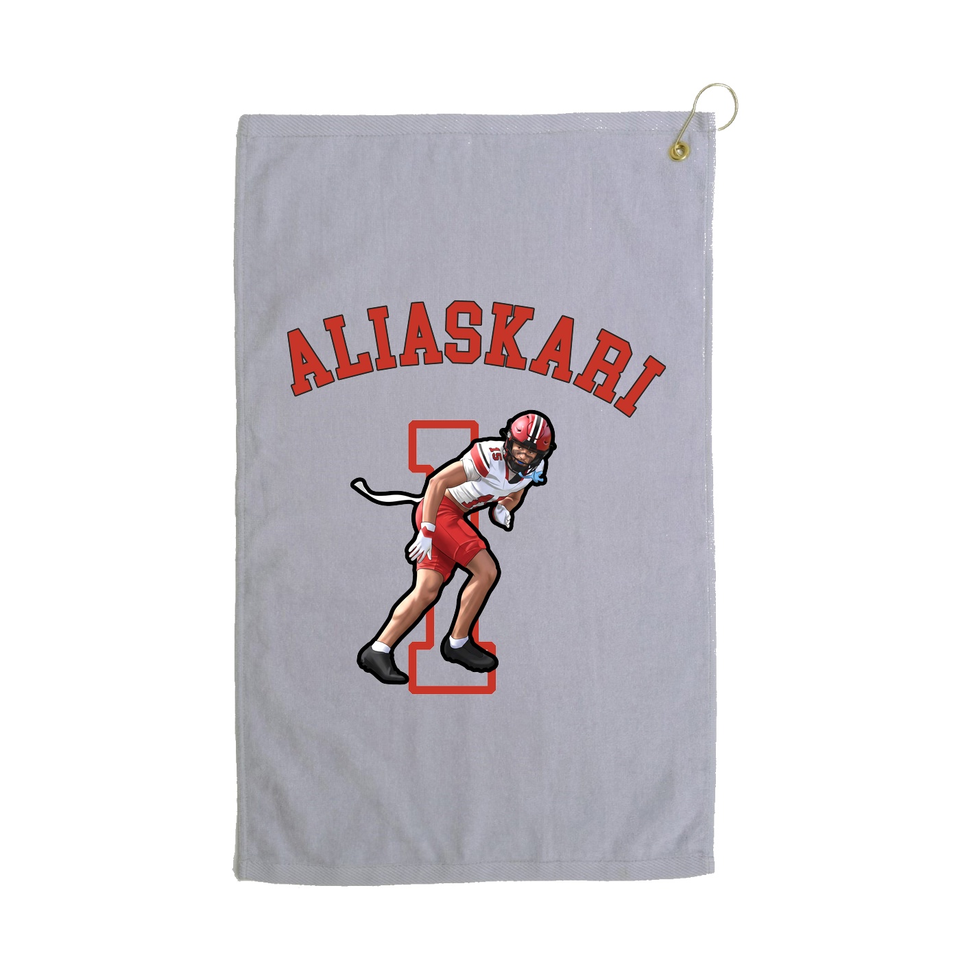 Golf Towel — Shirsey Arch in Grey