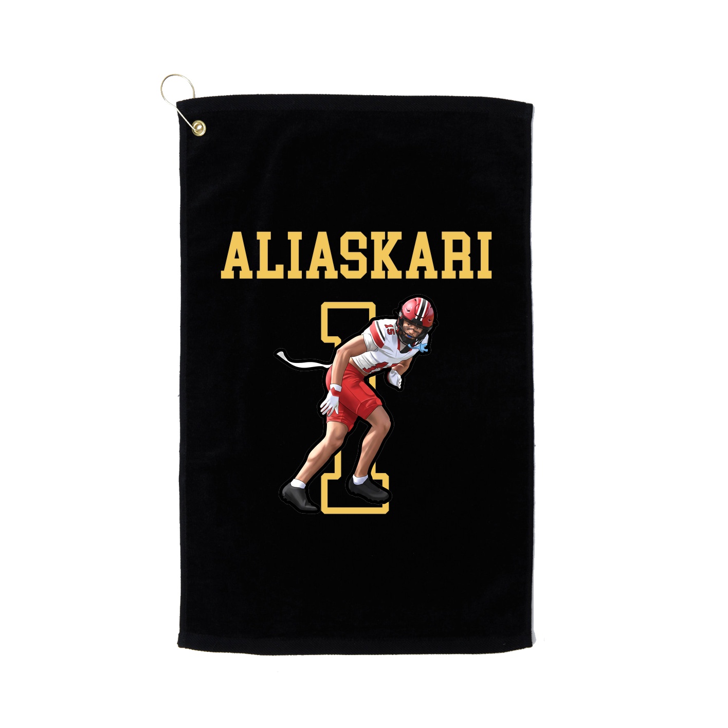 Golf Towel — Shirsey in Black