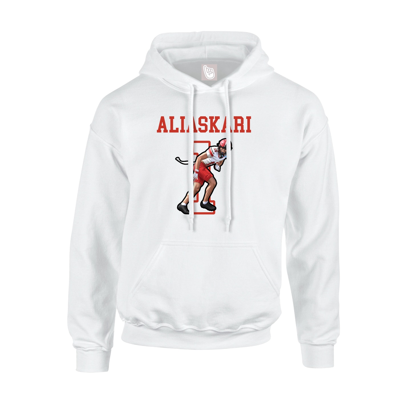 Youth Hoodie — Shirsey in White