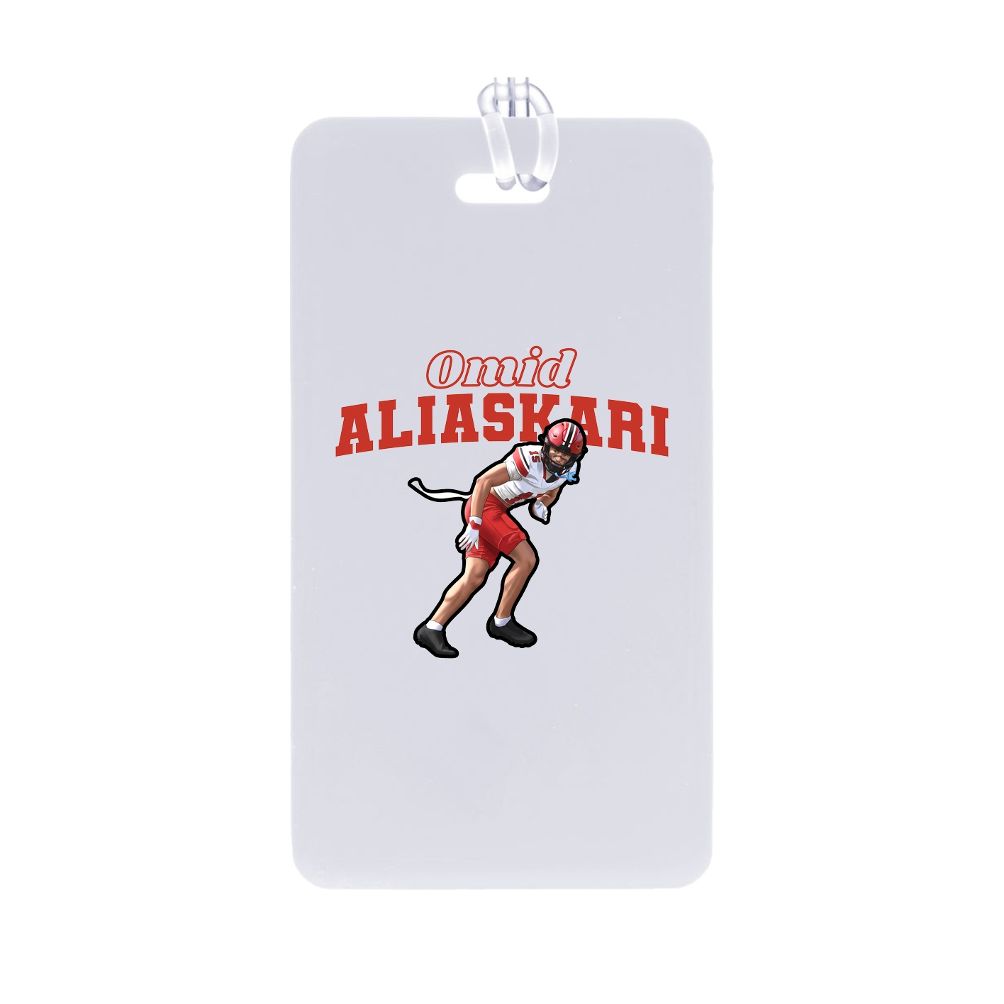 Bag Tag — Name Arch in Classic