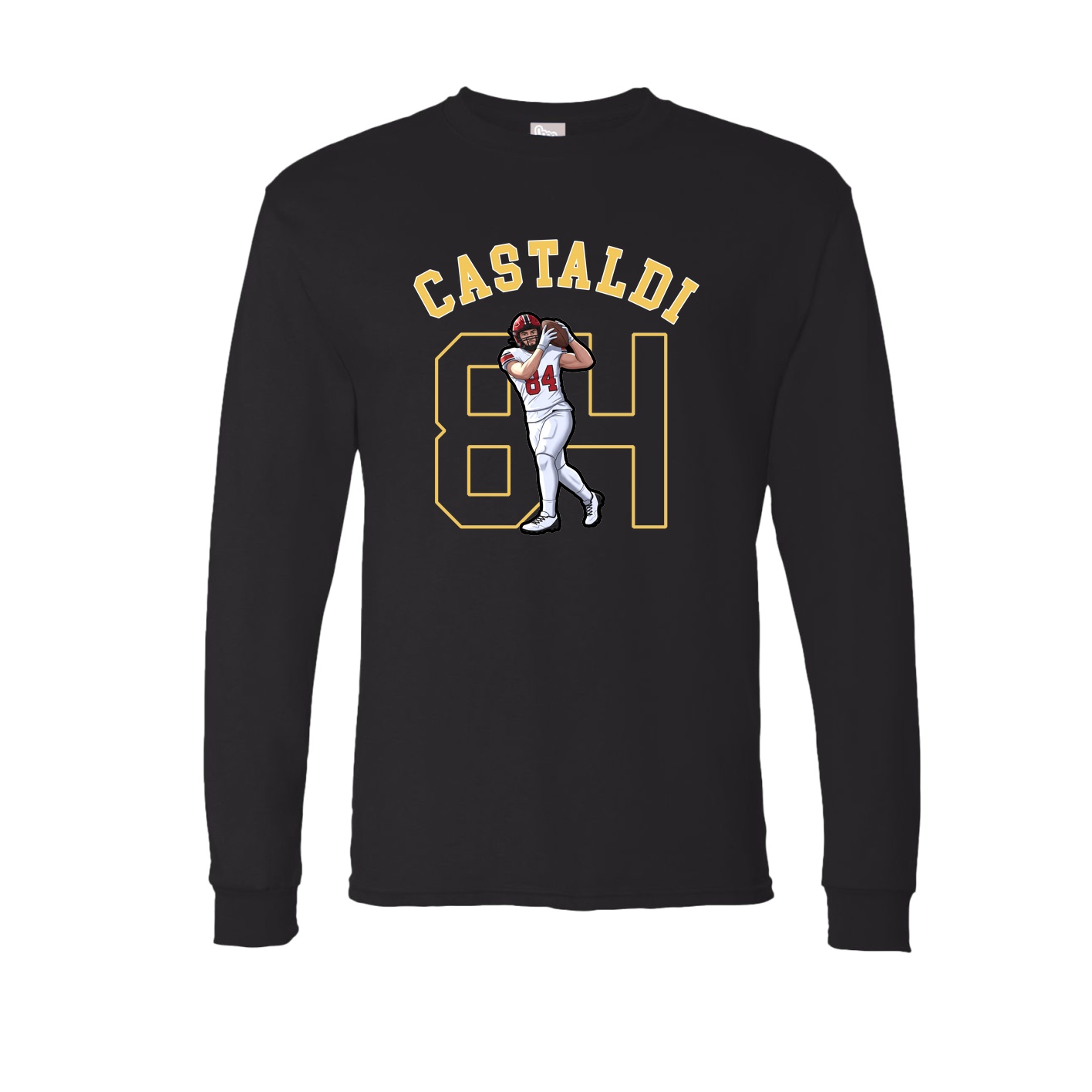 Long Sleeve Tee — Shirsey Arch in Black