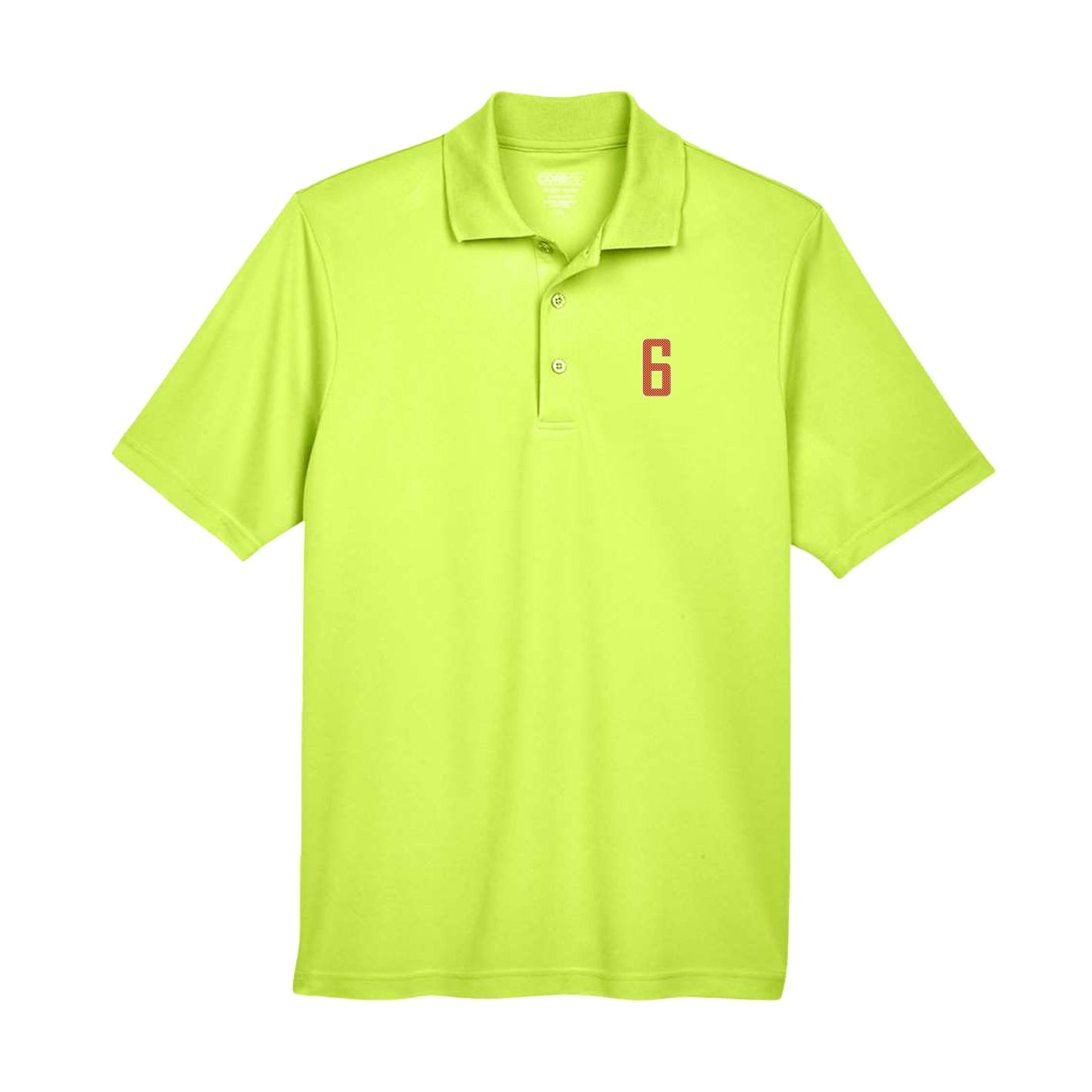 Performance Polo — Front Shirsy in Yellow