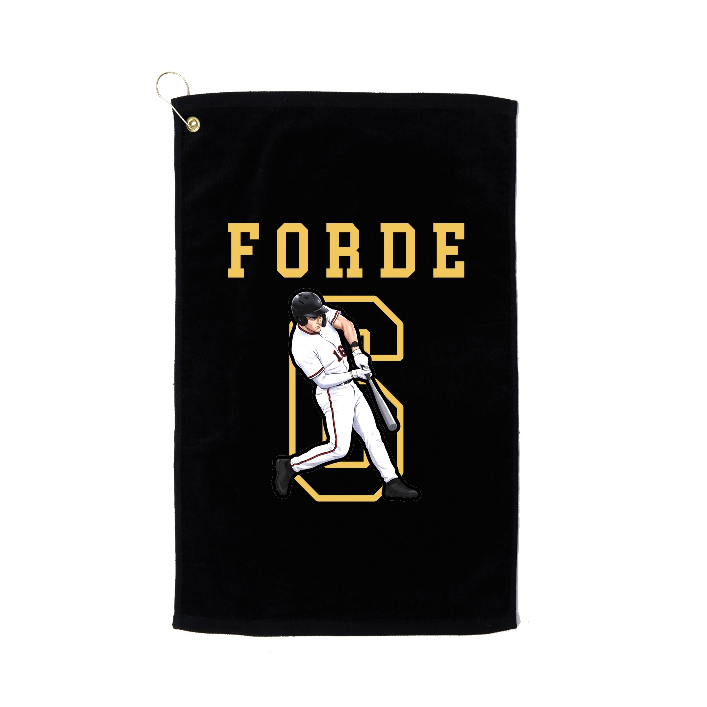 Golf Towel — Shirsey in Black