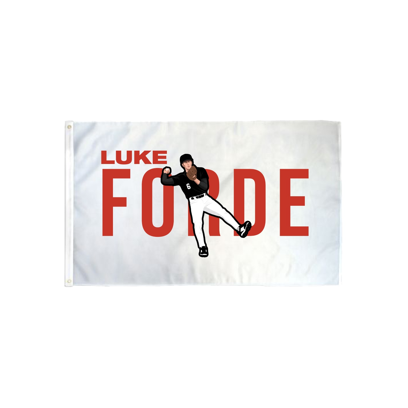 3x5 Flag — Player Name in Classic