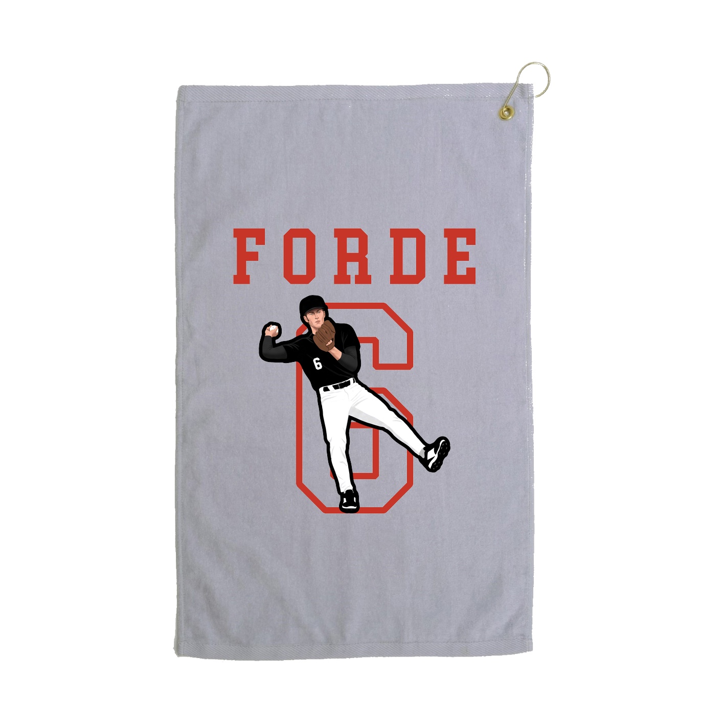 Golf Towel — Shirsey in Grey