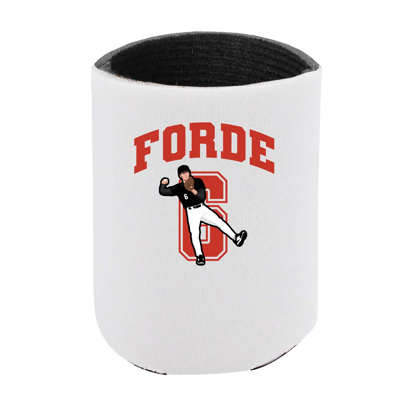 Can Holder — Number in White
