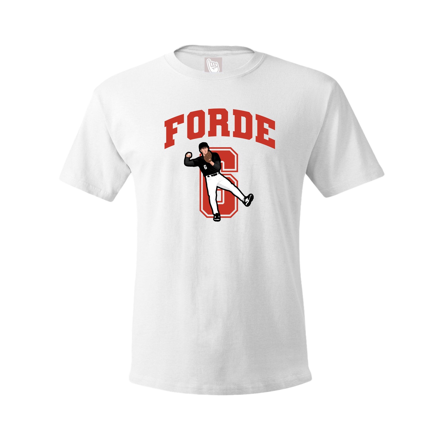 Tee — Number in White