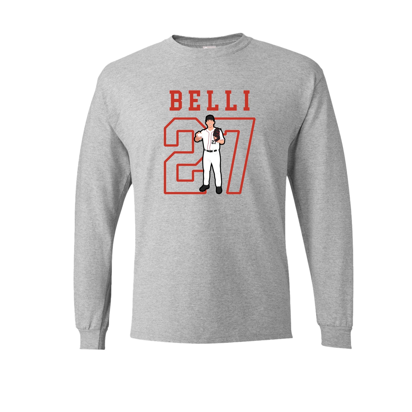 Long Sleeve Tee — Shirsey in Grey