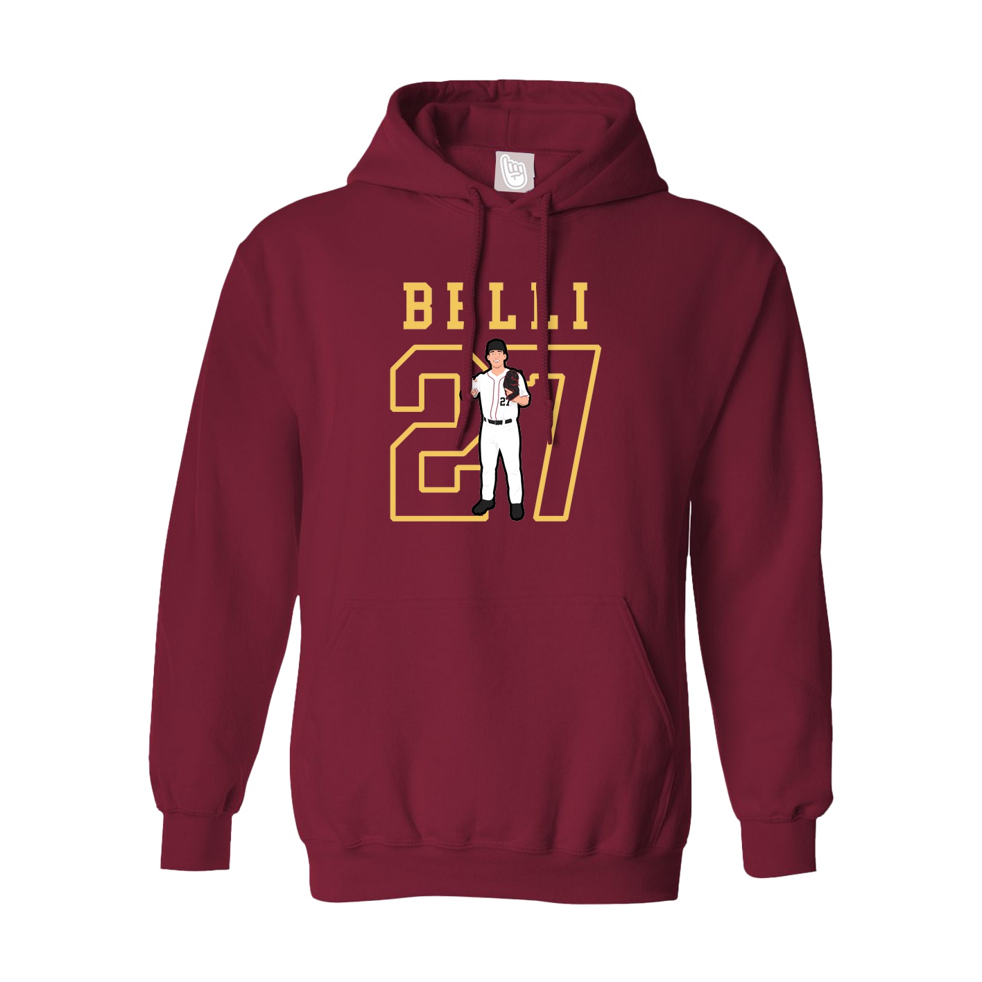 Hoodie — Shirsey in Cardinal