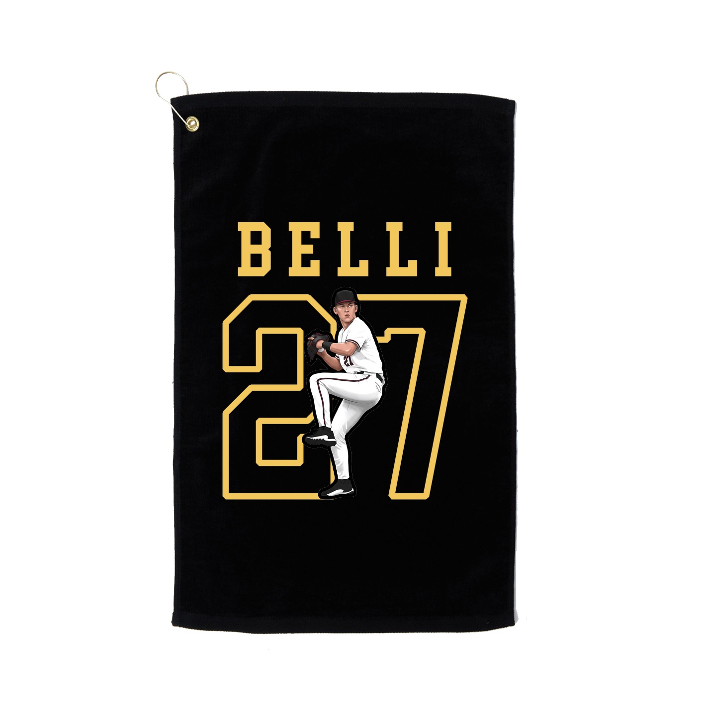Golf Towel — Shirsey in Black